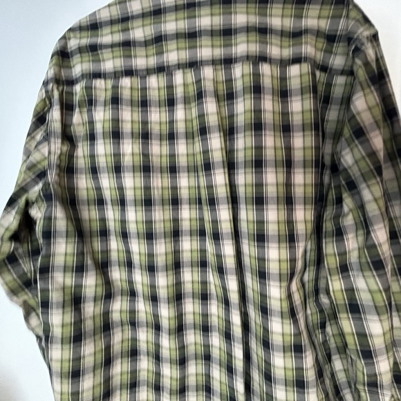 Carhartt Shirt Black Green Plaid Rugged Western Flannel Men's Large Tall NWT - Picture 7 of 14